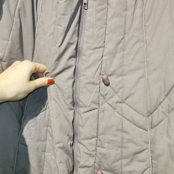 Vintage Purple Quilted Coat - Picture 9 of 15